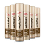6x Wella Flex Haarspray Power Hold Mega Strong
