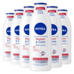 6x NIVEA Bodylotion Repair & Care