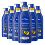 6x NIVEA Bodymilk met Pomp Q10 Verstevigend
