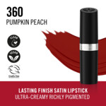 Rimmel Lasting Finish Satin Lipstick 360 Pumpkin Peach - 6.49 euro