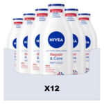 12x NIVEA Bodylotion Repair & Care