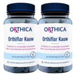 2x Orthica Orthiflor Kauw Probiotica  60 kauwtabletten