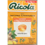 20x Ricola Gember Sinaasappelmunt Suikervrij Doosje - 35.99 euro