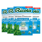 4x Ricola Fresh Mint Suikervrij Doosje - 7.12 euro