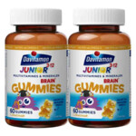 Plein <b>2x</b> Davitamon Davitamon Junior Brain Multivitamines Citrus aanbieding