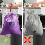 12x Swirl Pedaalemmerzakken Geparfumeerd met Trekband 20L - 36.49 euro