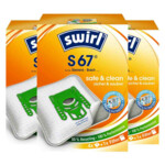 3x Swirl Stofzuigerzakken S67 - 27.59 euro