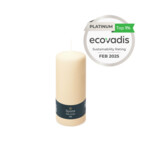 SPAAS Cilinderkaars Ivoor 80/200 mm ± 100 branduren - 6.35 euro