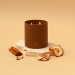SPAAS Glow Geurkaars 2-wiek Appel en Kaneel ± 55 branduren - 13.99 euro
