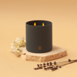 SPAAS Glow Geurkaars 2-wiek Lavendel en Oranjebloesem ± 55 branduren - 12.55 euro