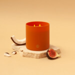 SPAAS Glow Geurkaars 2-wiek Kokosmelk en Vijgenblad ± 55 branduren - 12.45 euro