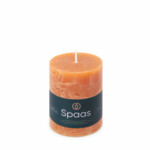 SPAAS Rustieke Pillarkaars ± 35 branduren Oranje