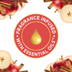Glade Vegan Geurkaars Cosy Apple & Cinnamon 100% Raapzaadwax - 4.99 euro