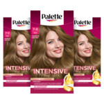 3x Palette Intensive Oil-Care Color Haarkleuring 500 Donkerblond