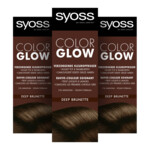 3x Syoss Color Glow Kleuropfrisser Deep Brunette