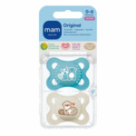 MAM Fopspeen Original Silikon 0-6 mnd Blauw - 7.99 euro