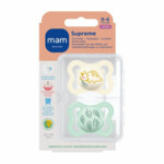 MAM Fopspeen Supreme Silikon 0-6 mnd Universeel - 10.34 euro