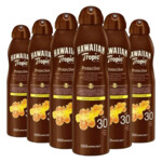 6x Hawaiian Tropic Zonnebrand Olie Spray  Island Glow SPF30
