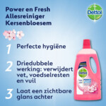Dettol Allesreiniger Power & Fresh Kersenbloesem - 6.99 euro