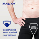 4x Molicare Premium Men Pad 2 Druppels 330 ml Absorptie - 22.88 euro
