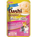 Ciao Dashi Delights Delicate Flakes Kattenvoer Nat Chicken & Salmon - 1.35 euro