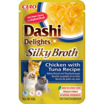 Ciao Dashi Delights Silky Broth Kattenvoer Nat Chicken & Tuna 40 gr
