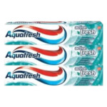 3x Aquafresh Tandpasta  Active Fresh - 4.58 euro