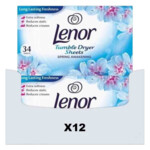 12x Lenor Droogtrommeldoekjes Spring Awakening