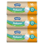 3x Swirl Pedaalemmerzakken Badkamer Scheurvast & Lekvrij 10 liter
