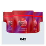 42x Durex Condooms Thin Feel met Extra Glijmiddel - 836.49 euro