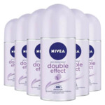 6x NIVEA Deodorant Roller Double Effect