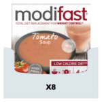 8x Modifast Intensive Soep Tomaat - 136.91 euro