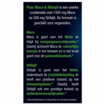 Lucovitaal Maca & Shilajit Puur - 19.99 euro