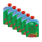 6x Ella's Kitchen Spaghetti Bolognese Kaas 7+ m
