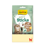12x GimCat Mini Sticks Kattensnack Kalkoen & Kaas - 18.15 euro