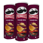 3x Pringles Chips Barbecue