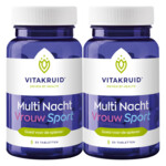 2x Vitakruid Multi Nacht Vrouw Sport - 24.33 euro