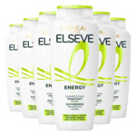 6x L'Oréal Elseve Energy Shampoo