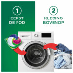 3x Ariel 3in1 Wasmiddel Pods The Big One Color - 44.99 euro