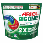3x Ariel 3in1 Wasmiddel Pods The Big One Original - 44.99 euro