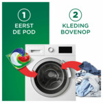 3x Ariel 3in1 Wasmiddel Pods The Big One Original - 44.99 euro