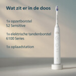 Philips Sonicare Elektrische Tandenborstel Series 6100 Wit HX7400/01 - 99.49 euro