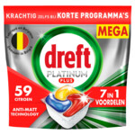 Dreft Vaatwastabletten Platinum Plus All In One Citroen - 39.99 euro