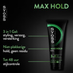 6x Syoss Max Hold Haargel - 30.51 euro