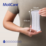 Molicare Premium Lady Pad 0,5 Druppels 70 ml Absorptie - 3.19 euro