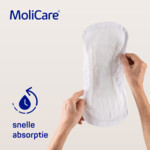 Molicare Premium Lady Pad 5 Druppels 1029ml Absorptie - 6.59 euro