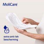 Molicare Premium Lady Pad 5 Druppels 1029ml Absorptie - 6.59 euro