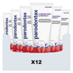 12x Parodontax Strenghten & Protect Tandpasta Whitening - 57.62 euro