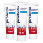 3x Parodontax Strenghten & Protect Tandpasta Fresh Mint