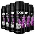6x Axe Deodorant Bodyspray Excite